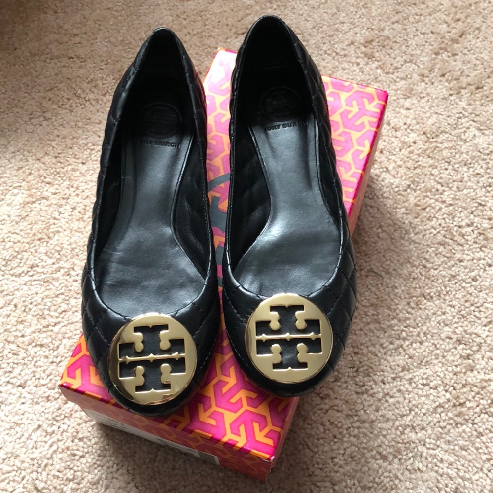 Tory Burch Quilted Flats